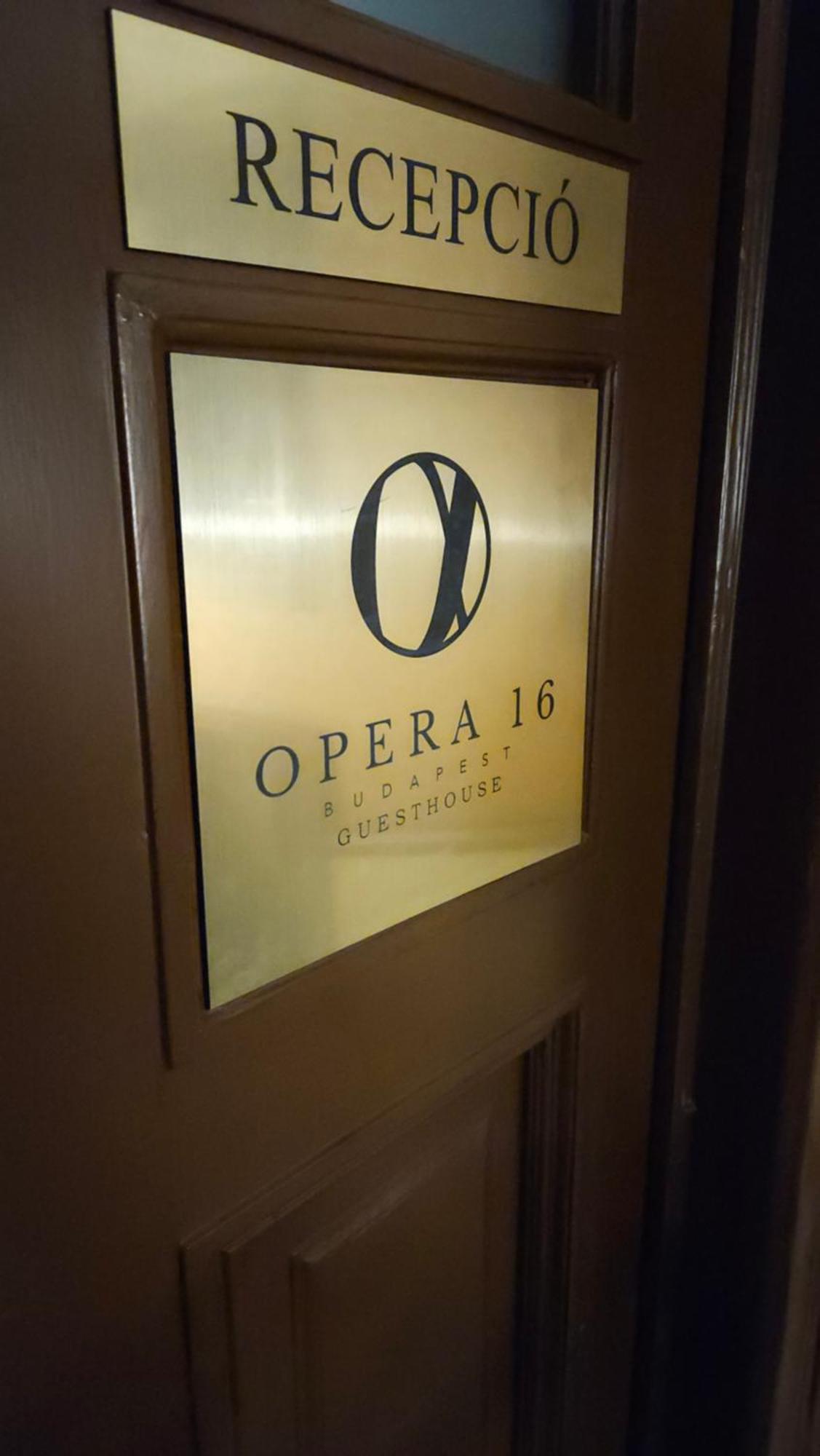 Opera16 Guestrooms Budapest Kültér fotó